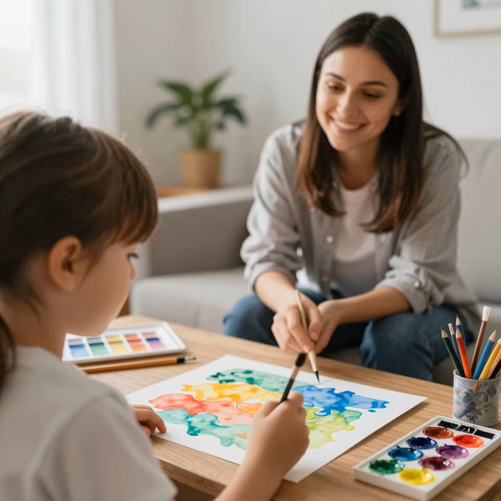 Art-Thérapie Enfants : Bienfaits, Techniques et Guide Complet 2026