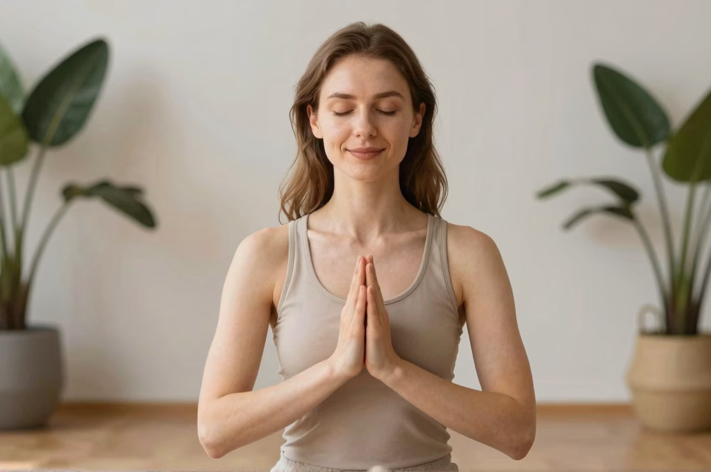 Bien-être mental après thérapie : méditation et paix intérieure dans un environnement serein